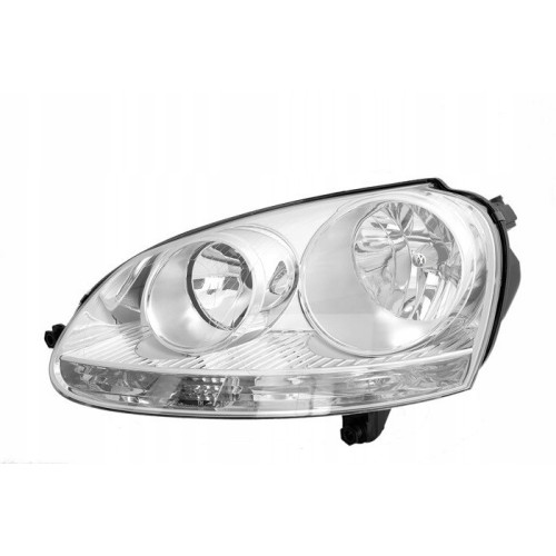 Фара передня VW Golf 5 2003-2008 ліва хром рамка TYC 1K6941005N