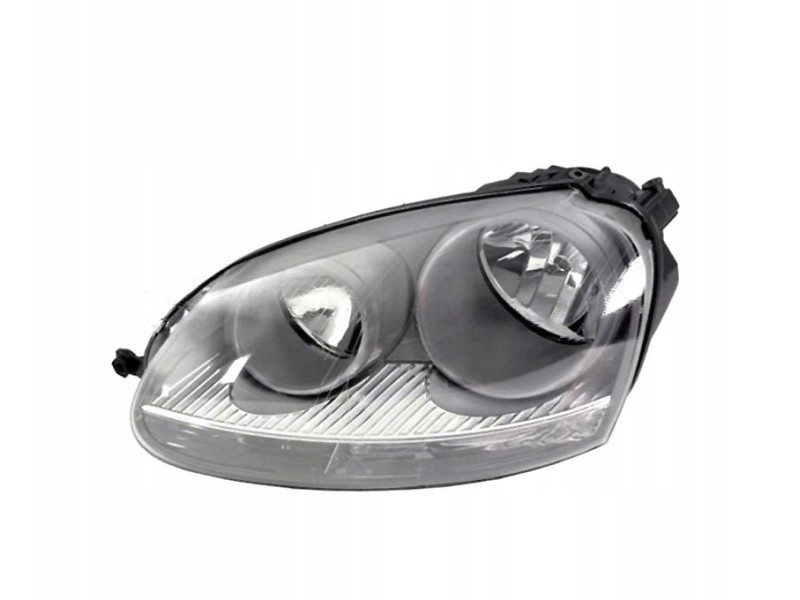 Фара VW Golf 5 03-08 права сіра рамка TYC 1K6941006A