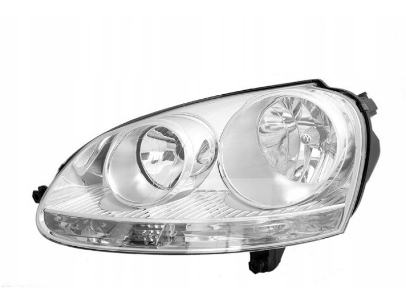 Фара VW Golf 5 03-08 права хром рамка TYC 1K6941006N