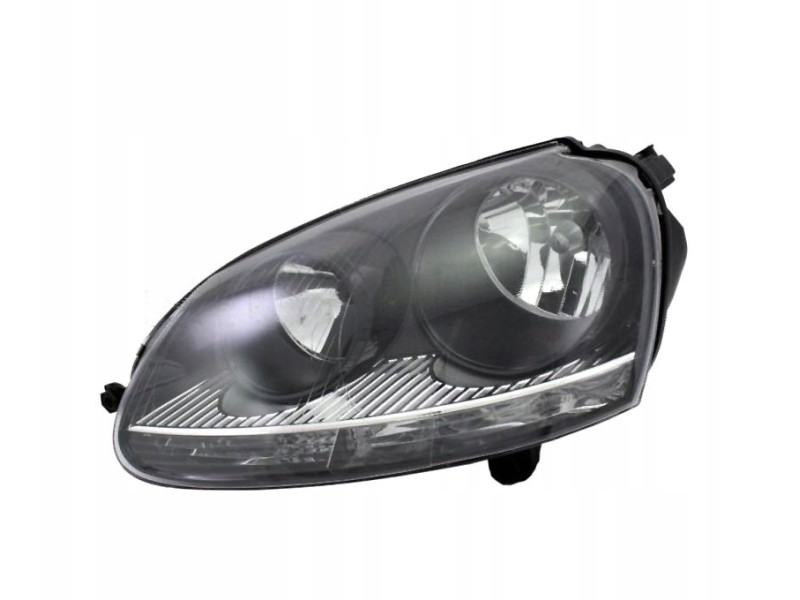 Фара VW Golf 6 09-12 права темн. рамка TYC 5K1941006M