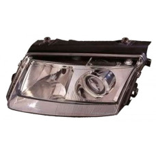 Фара VW Passat B5 96-00 ліва, прозоре скло H7/H7 (Depo)