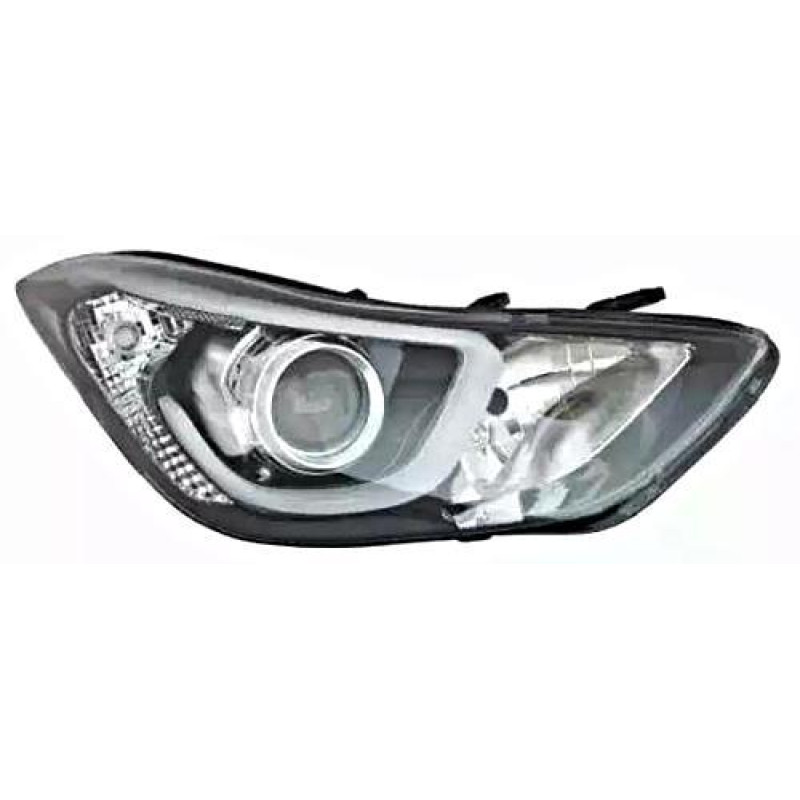 Фара передня Hyundai Elantra MD 14-16 ліва (TYC) LED, лінза 92101-3X420