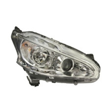 Фара передня Peugeot 208 12-15 права (Depo) ЛІНЗА LED