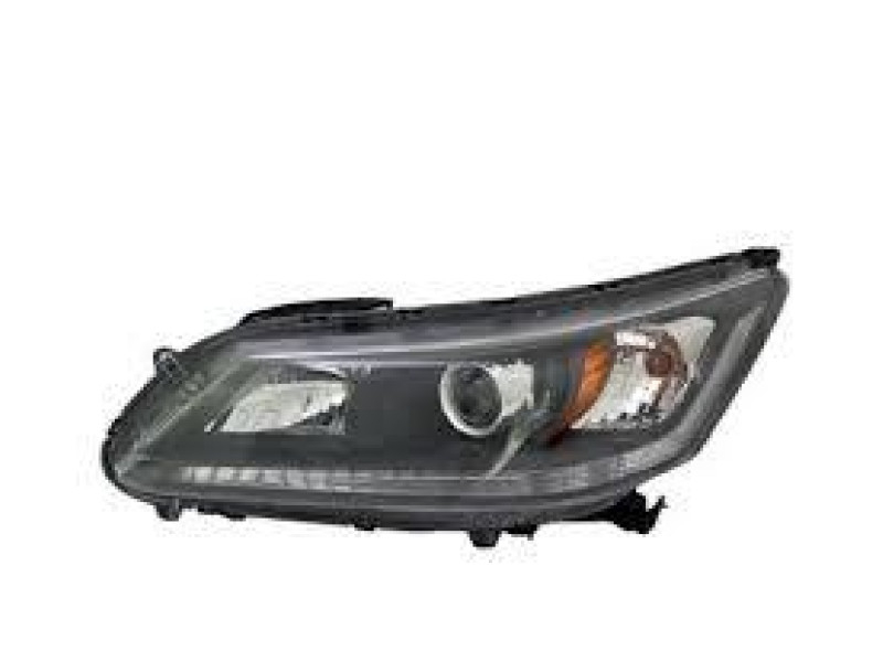 Фара передня ліва Honda Accord 9 13-15 седан (жовта вставка) (Depo) 4 CYL. 2,4 L