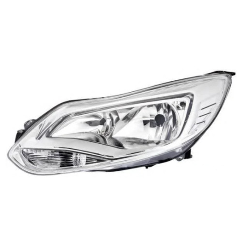 Фара передня права Ford Focus 3 11-14, H1 H7 хром. мотор TYC 1735190, BM5113W029A