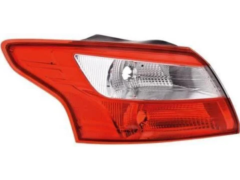 Ліхтар задній лівий Ford Focus седан 11-14 без LED (TYC)