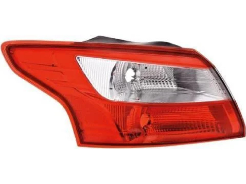 Ліхтар задній правий Ford Focus седан 11-14 без LED (TYC)