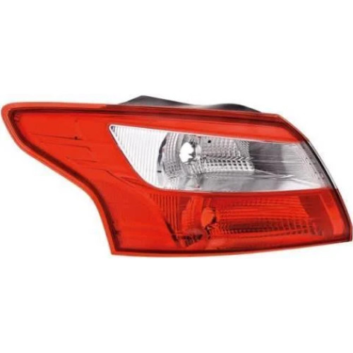 Ліхтар задній правий Ford Focus універсал 2011-2014 без LED (TYC)