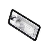 Підсвітка номеру ліва Audi A4 B6 01-04, A3 04-13, A5 08-13, A8 05-10, Q7 07-10 (D) 8E0807430A, 8E0943021B