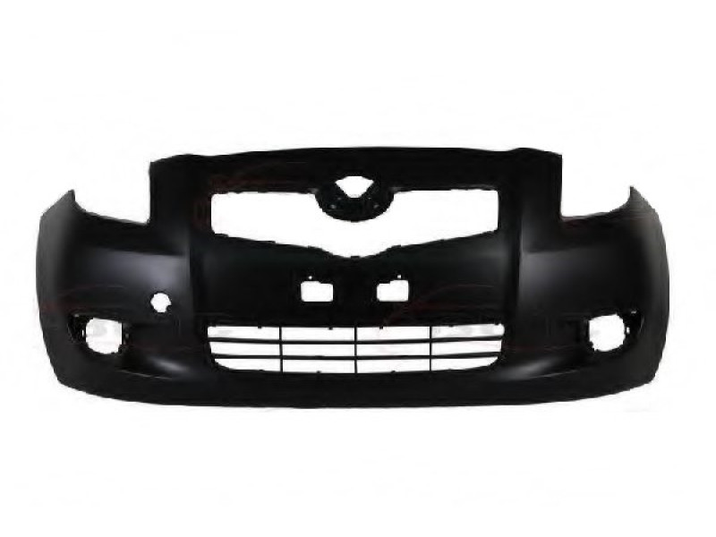 Бампер передній (П9) Toyota Yaris 2005-2011 Elit 52119-52410-C0