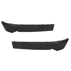 Накладки переднього бампера Renault Kangoo 03-09 (Elit) 7701207858