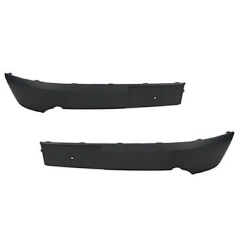 Накладки переднього бампера Renault Kangoo 03-09 (Elit) 7701207858