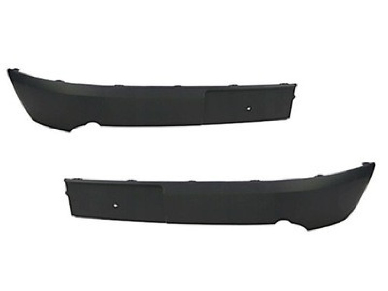 Накладки переднього бампера Renault Kangoo 03-09 (Elit) 7701207858