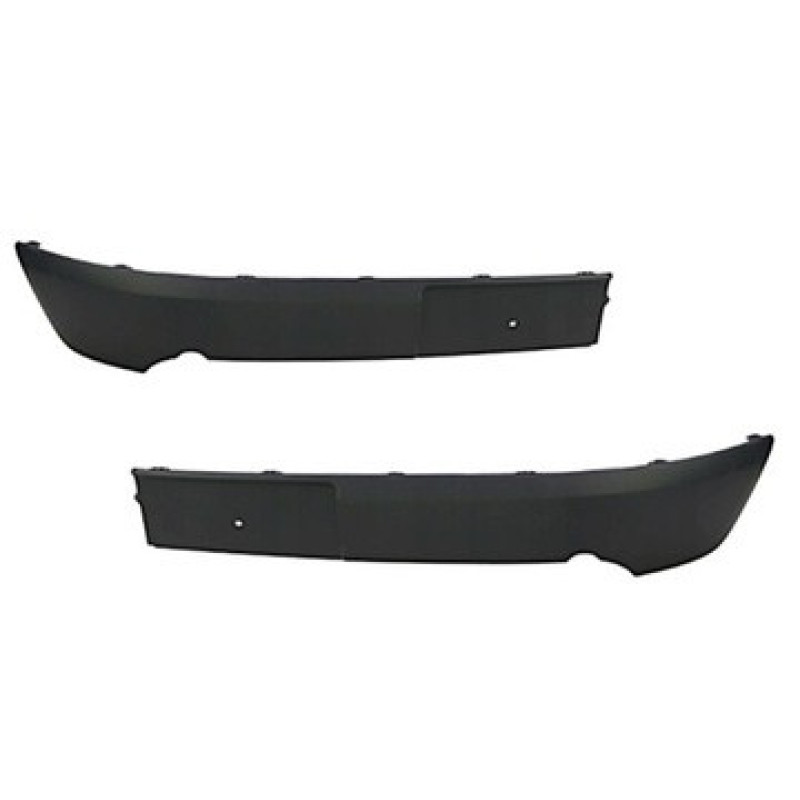 Накладки переднього бампера Renault Kangoo 03-09 (Elit) 7701207858