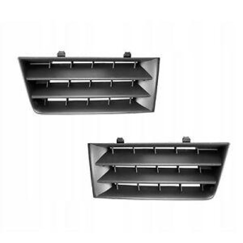 Решітки переднього бампера Renault Megane 2 2002-2006 (Elit) 7701474478