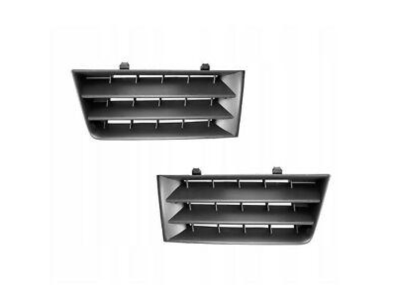 Решітки переднього бампера Renault Megane 2 02-06 (Elit) 7701474478