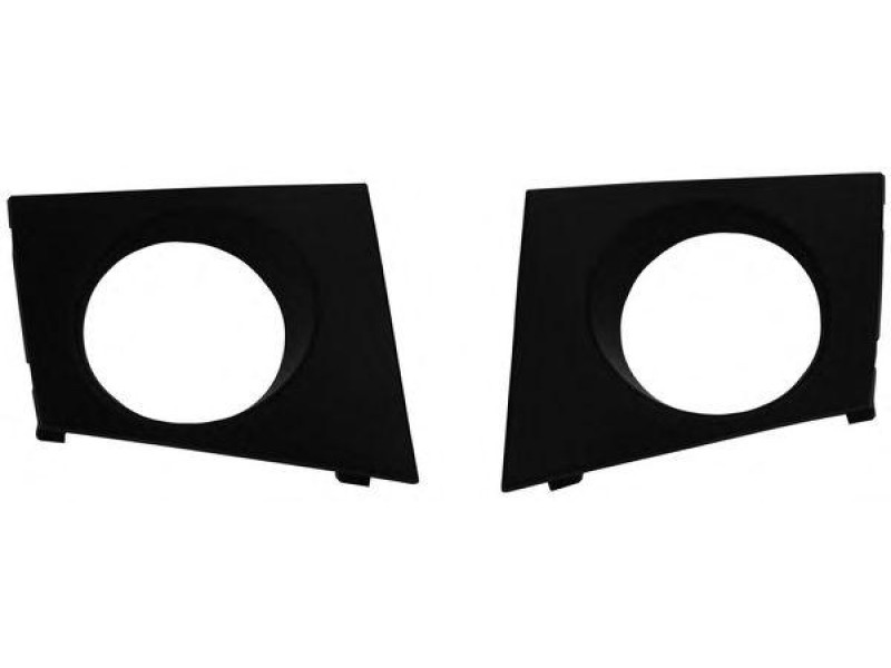 Решітки переднього бампера Renault Megane 2 02-10 (Elit) 7701476908