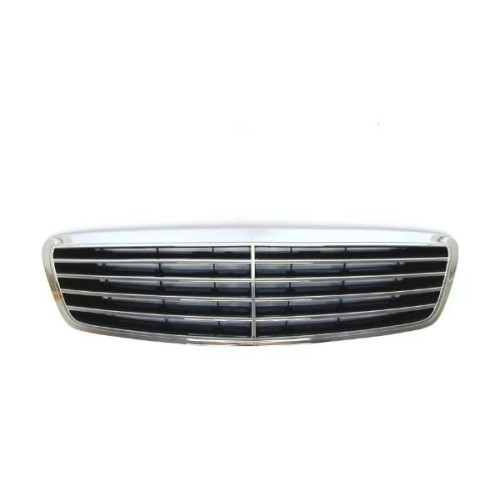 Решітка радіатора Mercedes Benz S Class (W220) 1998-2002 (Elit) 2208800383