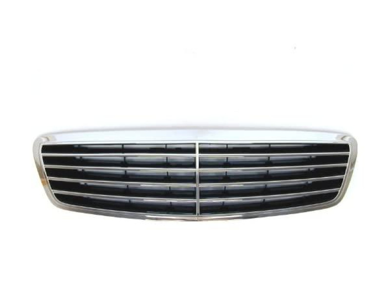 Решітка радіатора Mercedes Benz S Class (W220) 98-02 (Elit) 2208800383