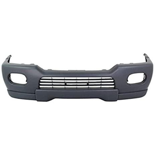 Бампер передній з отворами під рант Mitsubishi Pajero Sport 2000-2008 Elit MR496688