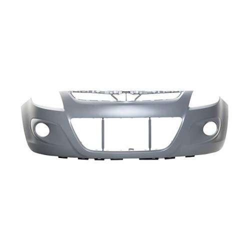 Бампер передній без отворів Hyundai i20 2009-2012 LKQ 86510-1J000