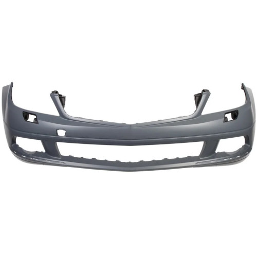 Бампер передній (без отворів омивача та парктроніка) Mercedes C-class W204 2007-2011 FPS