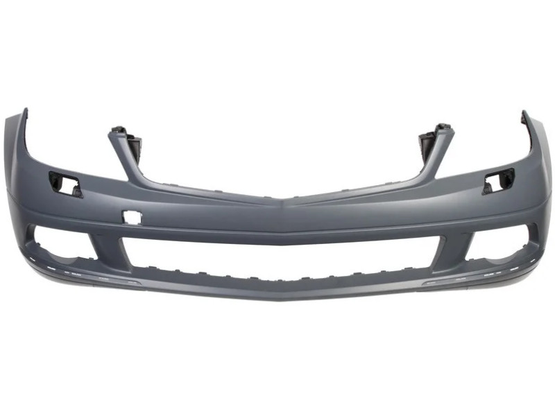 Бампер передній (без отворів омивача та парктроніка) Mercedes C-class W204 2007-2011 FPS
