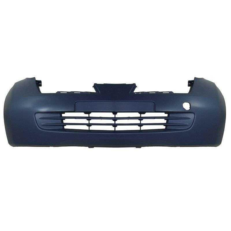 Бампер передній без отворів під ПТФ Nissan Micra 2003-2005 FPS 62022AX640