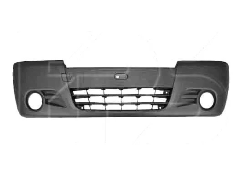 Бампер передній (з отворами, верх-чорний низ-під покраску) Opel Vivaro 2007 FPS 4416743