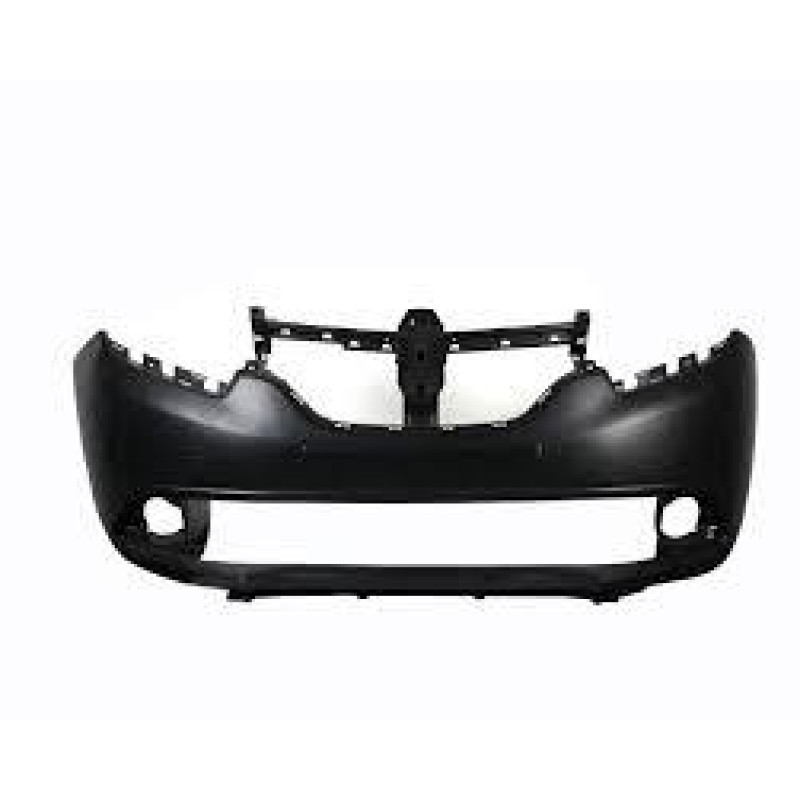 Бампер передній (чорний, під покрас) Renault Logan/Sandero 2013-2017 FPS 620227557R