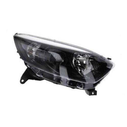 Фара передня Renault Captur 2013-2017 права, чорна DEPO 260100758R