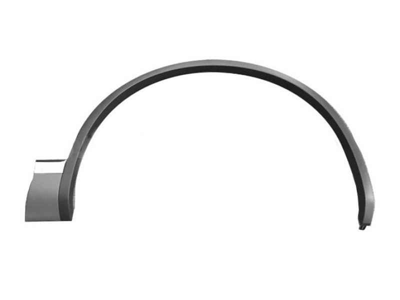 Рант переднього крила правий VW Touareg 2 10-14 (FPS) з хром. молдингом 7P6853718CGRU