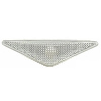 Повторювач повороту на крилі Ford Focus 1, Mondeo 3 лівий/правий, білий (Depo) 1065645