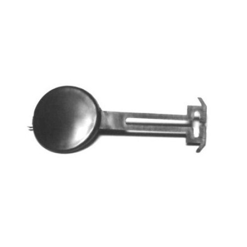 Заглушка гака переднього бампера Citroen C3 1 02-05 (Elit) 7414AN