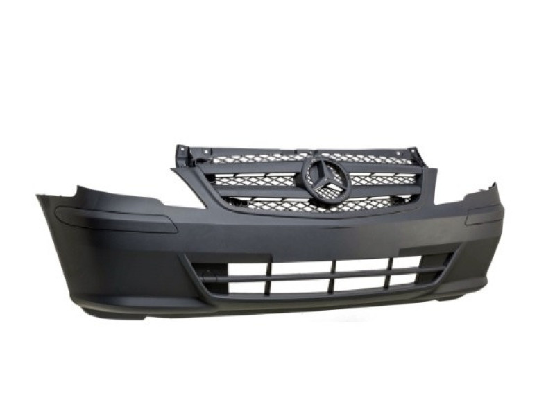 Бампер передній Mercedes Benz Vito W639 2010-2015 Elit текстура 63988069707G99