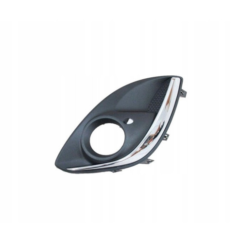 Решітка переднього бампера ліва Opel Corsa D 2011-2014 (Elit EC) 1400873