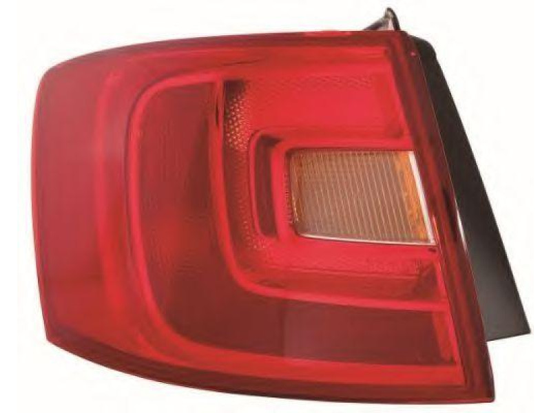 Ліхтар задній лівий VW Jetta 6 10- (TYC) 5C6945095E