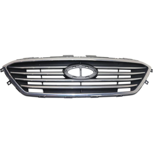 Решітка радіатора Hyundai Sonata LF 2014-2017 (Tempest) 86350C1100