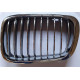 Решітка радіатора права BMW 3 e46 98-01 чорн/хром LKQ 51138208490