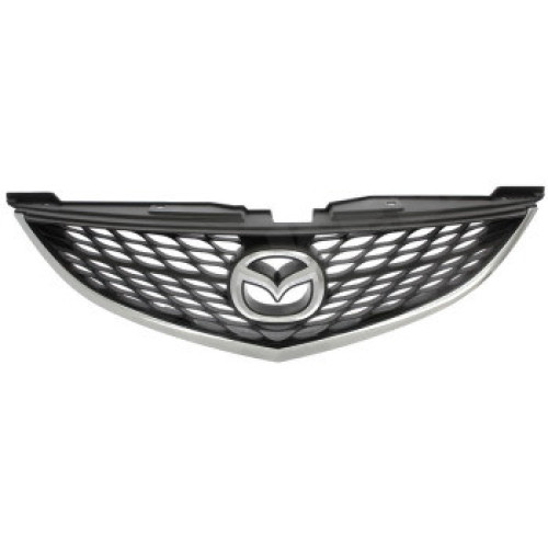 Решітка радіатора Mazda 6 2002-2007 (Elit) GK2Z-50-710B
