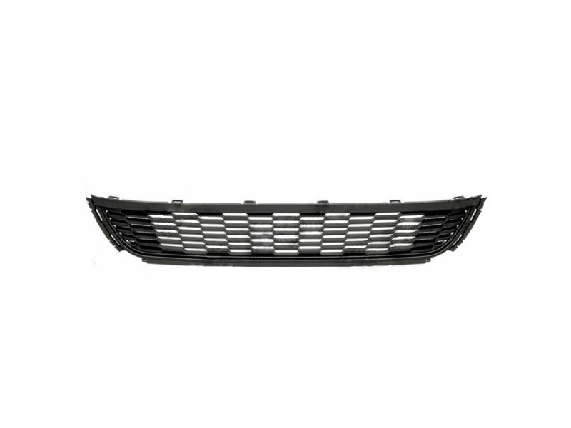 Решітка переднього бампера середня VW Polo 09-14 хетчбек (Elit) 6R0853677A9B9