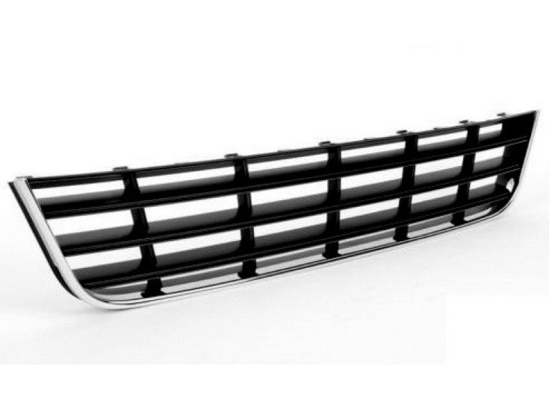 Решітка переднього бампера VW Passat B6 (Elit) з хром молд. 3C0853671AUZL