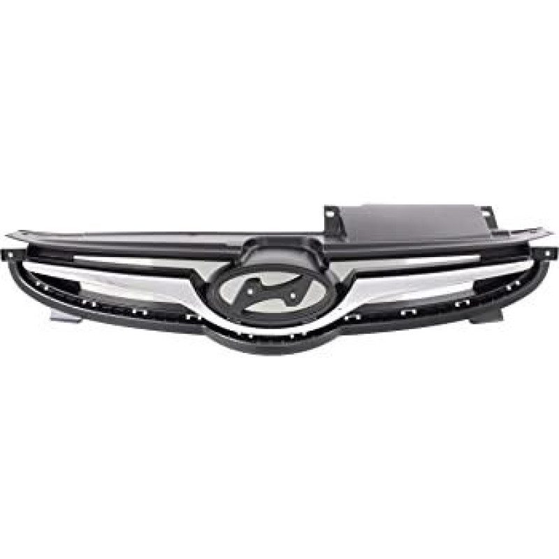 Решітка радіатора Hyundai Elantra MD 14-16 (Tempest) 863503X700