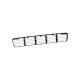 Решітка переднього бампера VW Caddy 2 95-04 (Elit) VW0172120