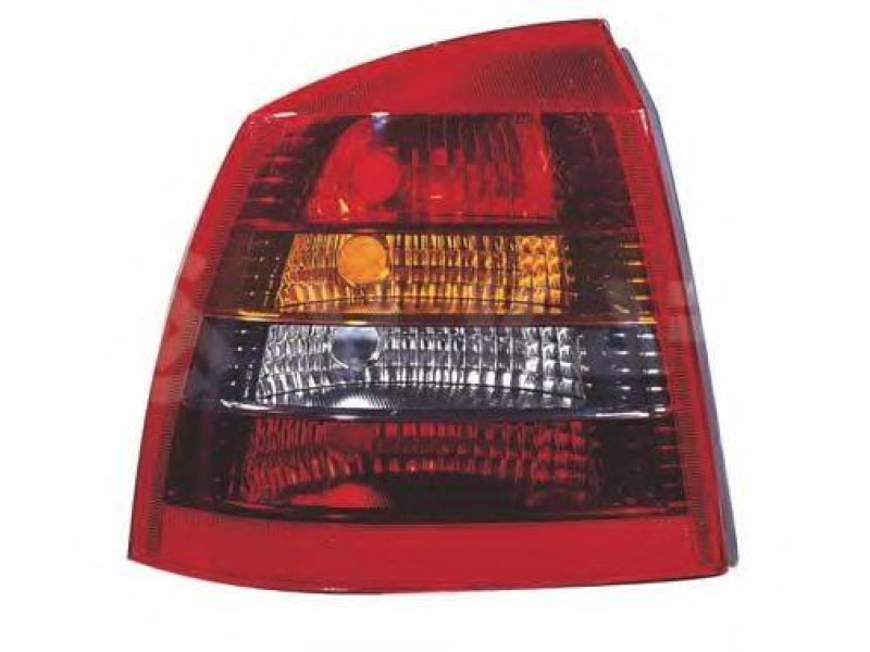 Ліхтар задній лівий димчастий Opel Astra G хетчбек 1998-2009 Depo 1222073