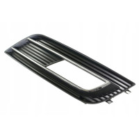 Решітка переднього бампера ліва Audi A4 B8 11-15 (Polcar) 8KD807681B