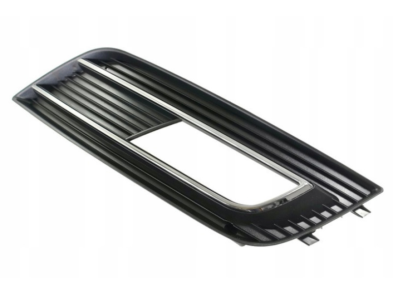 Решітка переднього бампера ліва Audi A4 B8 11-15 (Polcar) 8KD807681B