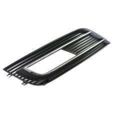 Решітка переднього бампера ліва Audi A4 B8 11-15 (Polcar) 8KD807682B