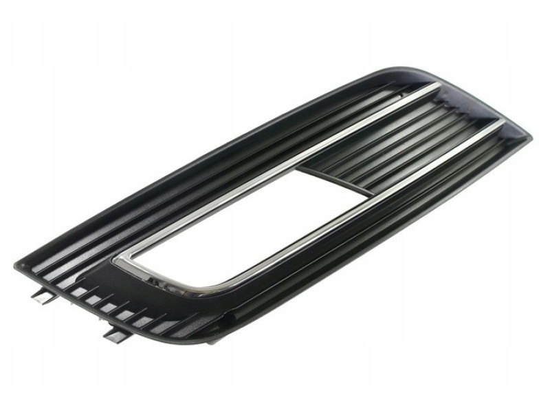 Решітка переднього бампера ліва Audi A4 B8 11-15 (Polcar) 8KD807682B