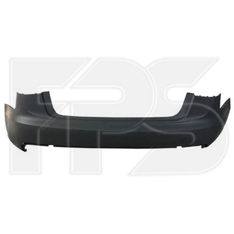 Бампер задній без отвору під парктронік Audi A6 C7 2011-2014 FPS